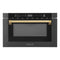 ZLINE MWDZ1BSHG Built-In Microwaves 0 Front View