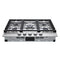 LG CBGJ3023S Gas Cooktops Stainless Steel Front View