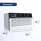 Friedrich UCT12B30A 10,501 - 12,500 Btu Air Conditioners 0 – Interior Drum