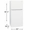 Frigidaire FFHT1835VW Top Freezer Refrigerators White – Appliance Image