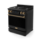 THOR KITCHEN RSG30BLPBRZ 30 Inch Professional Lp Range With Tilt Panel Touch Control In Matte Black/bronze Gordon Ramsay Series - Rsg30blp-brz