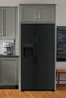 Frigidaire FRSS2623AB Side By Side Refrigerators Black – Detail Close-up