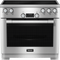 MIELE HR14323I Freestanding Ranges Clean Touch Steel Front View