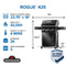 NAPOLEON BBQ R425NK2SS Natural Gas BBQs Black – Catalog Photo