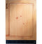 Monogram ZIBI240HII Compact Refrigerators Custom Panel And Handle Required Front View