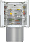Miele KF2982SF French Door Refrigerators Stainless Steel/Cleansteel Front View