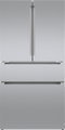 Bosch B36CL80ENS French Door Refrigerators Stainless Steel Front View