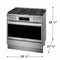 Frigidaire GCFG3661AF Freestanding Ranges Stainless Steel – Appliance Image