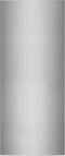 Frigidaire FFFU16F2VV Upright Freezers Fingerprint-Resistant Stainless Steel Look Front View
