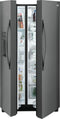 Frigidaire GRSS2652AD Side By Side Refrigerators Black Stainless Steel – Control Panel