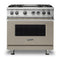Viking VDR5364GNA Freestanding Ranges Nantucket Front View