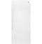 GE Appliances FUF21SMRWW Upright Freezers White Front View
