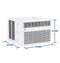 GE Appliances AWCS08WWF 7,500 - 8,900 Btu Air Conditioners White – Official Product Photo