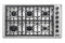 Viking VGSU53616BSS Gas Cooktops Stainless Steel Front View