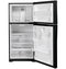 GE Appliances GTE19JTNRBB Top Freezer Refrigerators Black – Official Product Photo