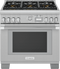 Thermador PRG366WG Professional Ranges Stainless Steel Front View