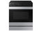 Samsung NSE6DG8500SR Slide-In Ranges Stainless Steel Front View