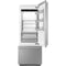 Smeg RBMU30RX Bottom Freezer Refrigerators Stainless Steel Front View