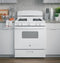 GE Appliances JGBS10DEMWW Freestanding Ranges White – Lifestyle Photo