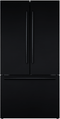 Bosch B36CT80SNB French Door Refrigerators Black Stainless Steel – Studio Shot