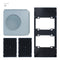 Zephyr ZRC00RV Range Hood Accessories Black Front View