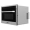 ZLINE MWO24 Built-In Microwaves Stainless Steel – Lifestyle Photo