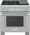 Thermador PRD364WIGU Professional Ranges Stainless Steel Front View