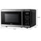 Avanti MT7V3S Countertop Microwaves Stainless Steel – Appliance Image
