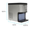 AVANTI NIMD3313SIS Ice Makers Stainless Steel – Studio Shot