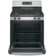 GE Appliances JGB645SEKSS Freestanding Ranges Stainless Steel/Gray – Official Product Photo