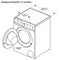 Bosch WGA12400UC Front Load Washers White – Interior Drum