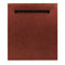 ZLINE DWHHH24 Built-In Dishwashers Hand Hammered Copper Front View