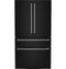 CAFE CGE29DP3TD1 French Door Refrigerators Matte Black – Appliance Image
