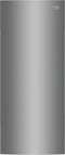 Frigidaire FFFU13F2VV Upright Freezers Fingerprint-Resistant Stainless Steel Look Front View