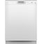 GE Appliances GDF550PGRWW Built-In Dishwashers White Front View