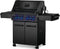 NAPOLEON BBQ P500RSIBNK3PHM Legacy Phantom Prestige 500 RSIB with Infrared Side and Rear Burner , Natural Gas, Satin Black