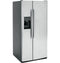 GE Appliances GSS23GYPFS Side By Side Refrigerators Fingerprint Resistant Stainless – Official Product Photo