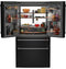 CAFE CGE29DP3TD1 French Door Refrigerators Matte Black – Studio Shot