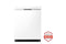 LG LDFN4542W Built-In Dishwashers White Front View