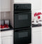 GE Appliances JRP28BJBB Double Wall Ovens Black On Black – Catalog Photo