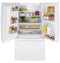 GE Appliances GFE26JGMWW French Door Refrigerators White – Catalog Photo