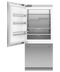 Fisher & Paykel RS3684WLUVE1 Bottom Freezer Refrigerators Panel Ready – Studio Shot