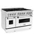 ZLINE RAWM48 Professional Ranges White Matte – Appliance Image