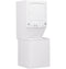 GE Appliances GUD27GSSMWW Washtowers White On White – Studio Shot