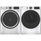 GE GFW550SSNWW 28 Inch Smart Front Load Washer & GE GFV55ESSNWW 28 Inch Electric Long Vent Smart Dryer