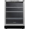 FRIGIDAIRE GALLERY GRYB5426AS 24 inch Single Zone Beverage Center, 185 Can Capacity, Adjustable Glass Shelves, LED Lighting, Reversible Door, Sabbath Mode