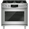 BOSCH 800 SERIES HDS8657U 36 inch Freestanding Dual Fuel Range, 6 Burners, 5.4 cu. ft., Air Fry, Convection Pro, Telescopic Rack, QuietClose Door, ADA Compliant