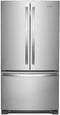 WHIRPOOL WRFF3236RZ 36-Inch Wide Full-Depth French Door Bottom Mount Refrigerator - 25 Cu. Ft.