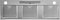 FISHER & PAYKEL HP36ILTX2 36 In Perimeter Insert Range Hood Contemporary 600 Cfm