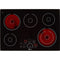 LG LCE3010SB 30" Electric Cooktop with 5 Burners - Black Ceramic Black